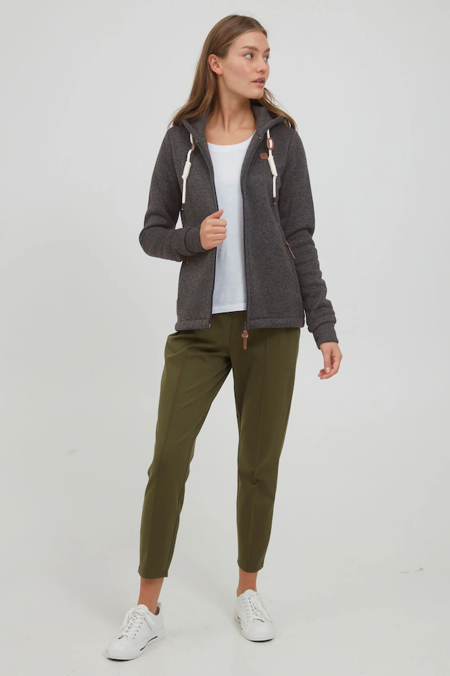 OXMO Strickfleecejacke »Strickfleecejacke OXThory«
