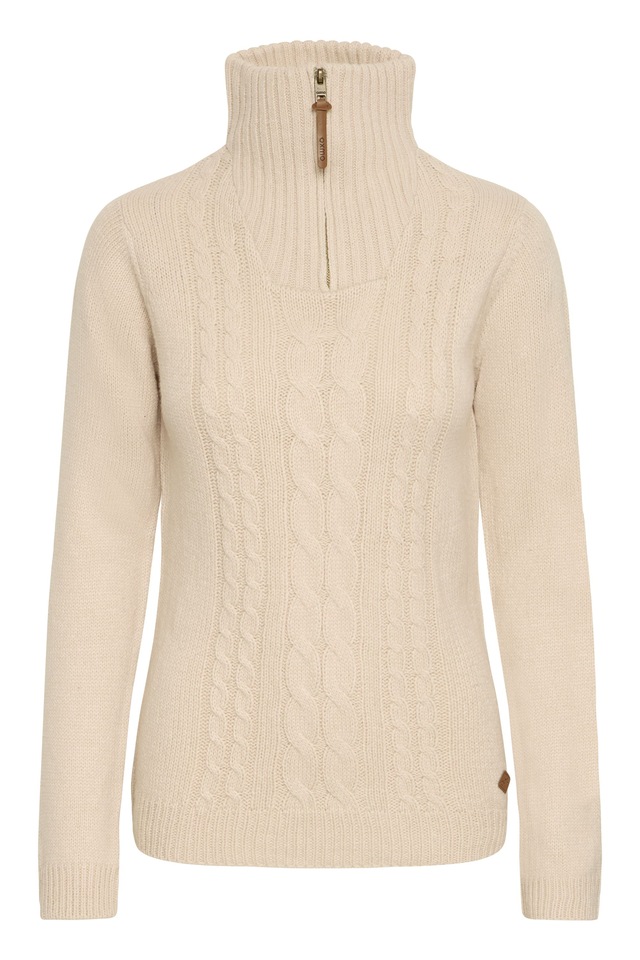 OXMO Strickfleece-Pullover »Strickpullover OXCarry«