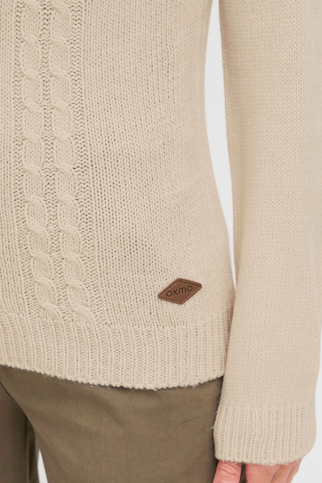 OXMO Strickfleece-Pullover »Strickpullover OXCarry«