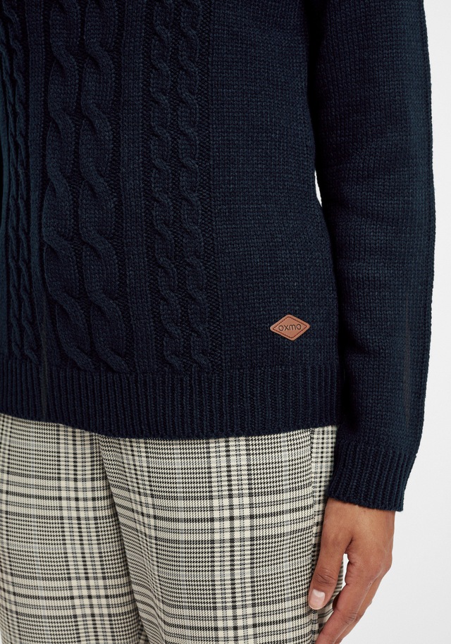 OXMO Strickfleece-Pullover »Strickpullover OXCarry«