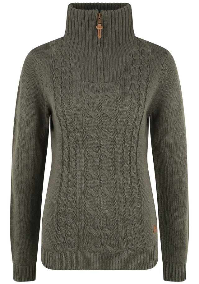 OXMO Strickfleece-Pullover »Strickpullover OXCarry«