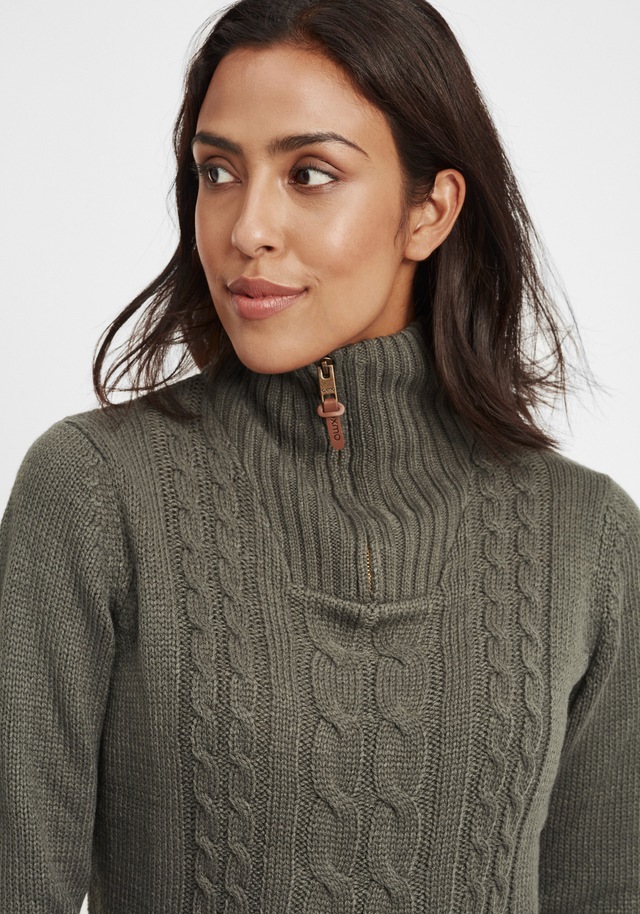 OXMO Strickfleece-Pullover »Strickpullover OXCarry«
