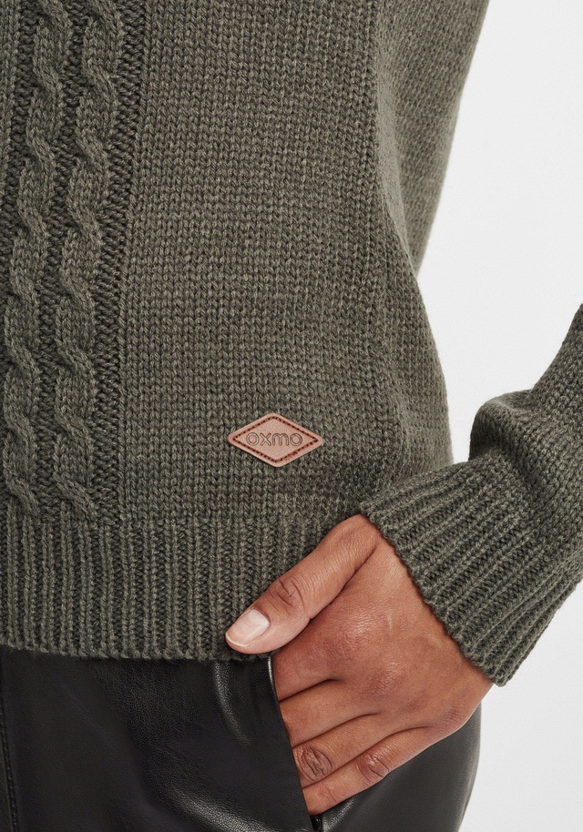 OXMO Strickfleece-Pullover »Strickpullover OXCarry«
