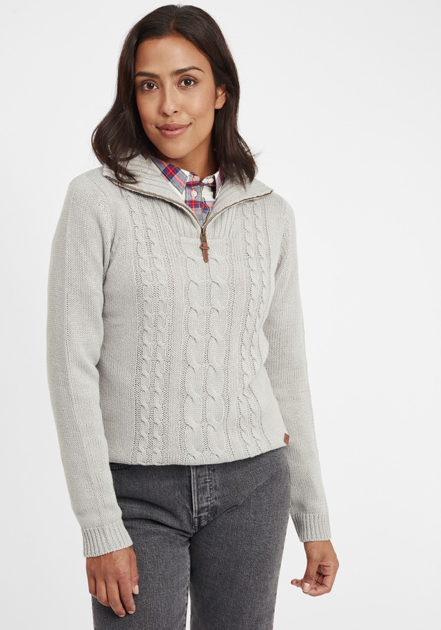 OXMO Strickfleece-Pullover »Strickpullover OXCarry«