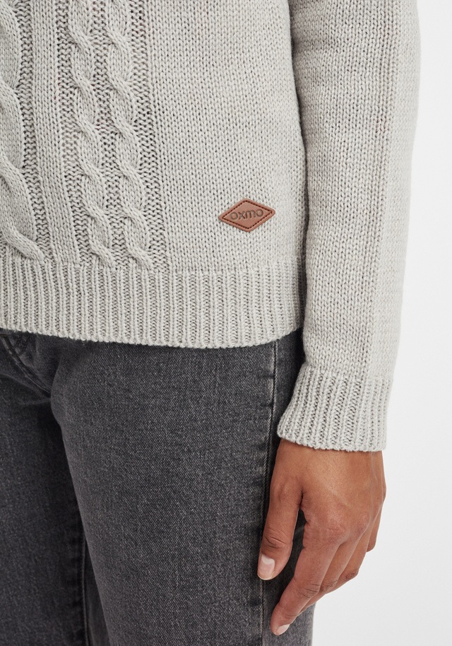 OXMO Strickfleece-Pullover »Strickpullover OXCarry«