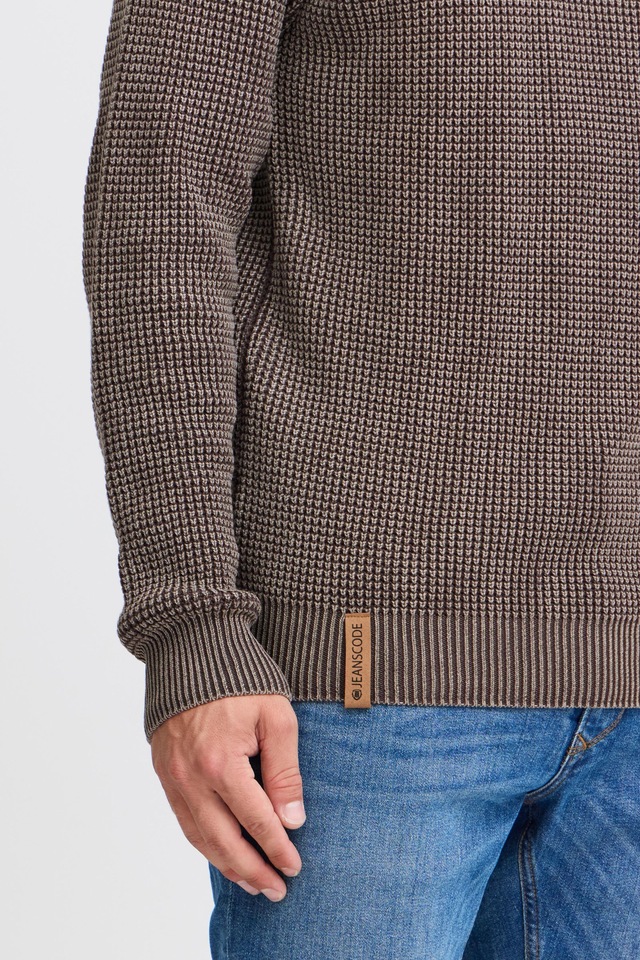 Indicode Strickfleece-Pullover »Strickpullover IDRockford«