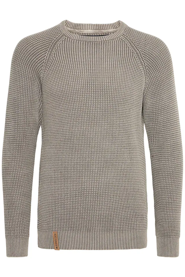 Indicode Strickfleece-Pullover »Strickpullover IDRockford«