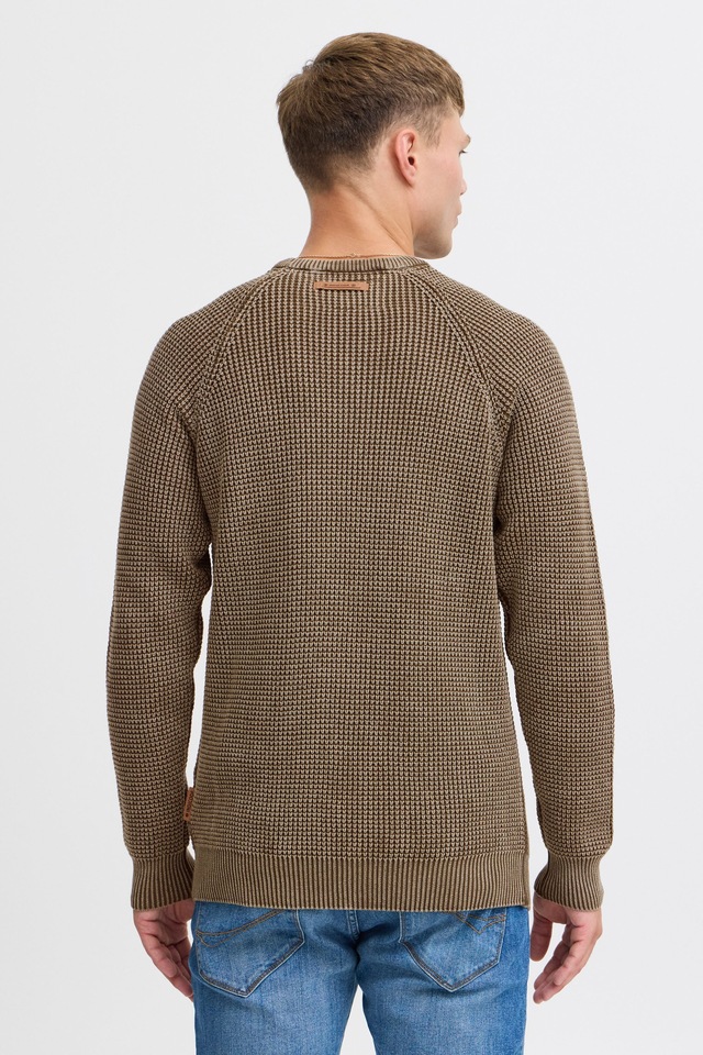 Indicode Strickfleece-Pullover »Strickpullover IDRockford«