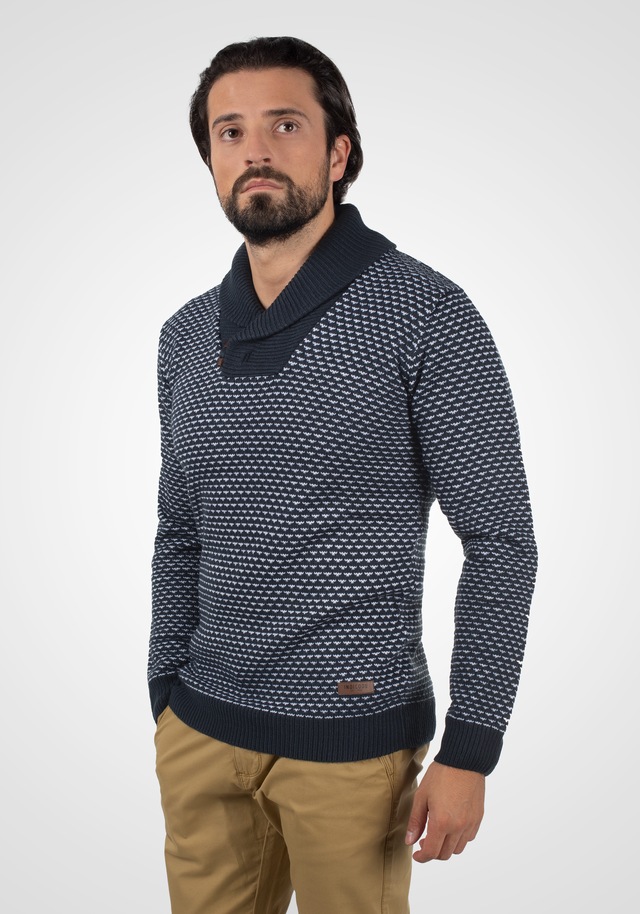 Indicode Strickfleece-Pullover »Strickpullover IDCopent«