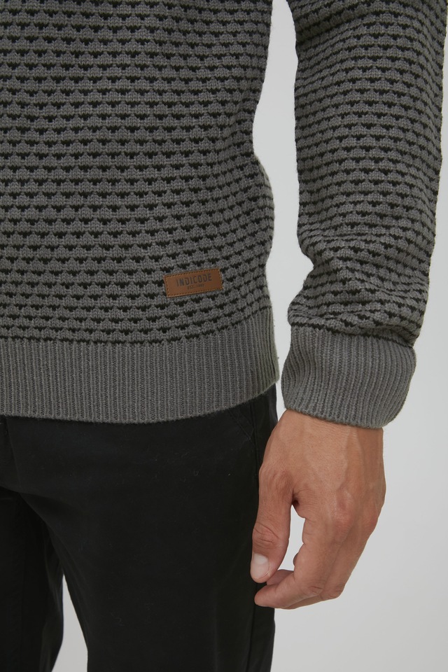 Indicode Strickfleece-Pullover »Strickpullover IDCopent«
