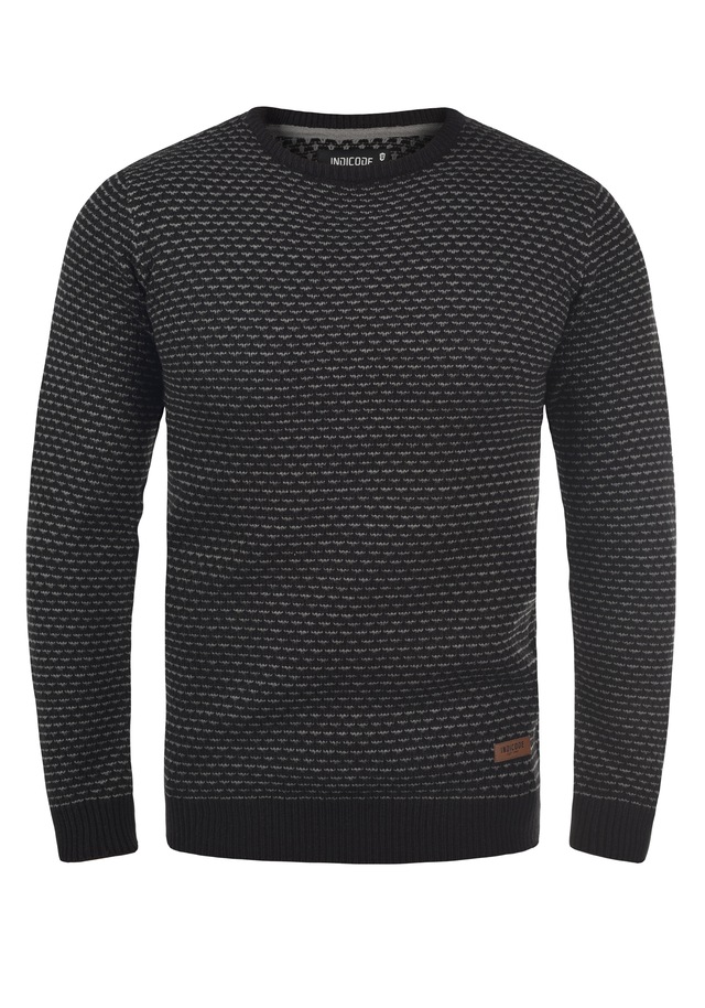 Indicode Strickfleece-Pullover »Strickpullover IDCoppler«
