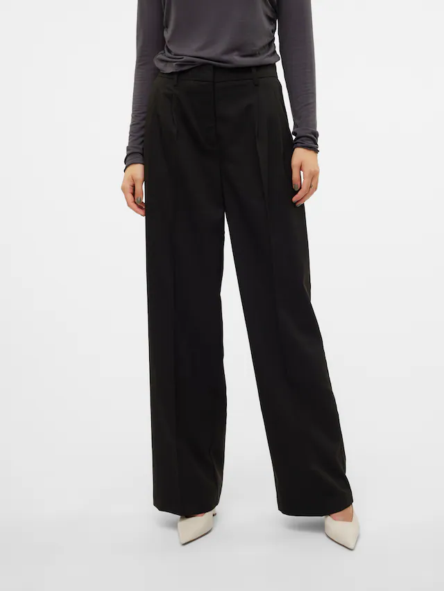 Vero Moda Anzughose »VMNILA MW LOOSE DAD PANT NOOS«