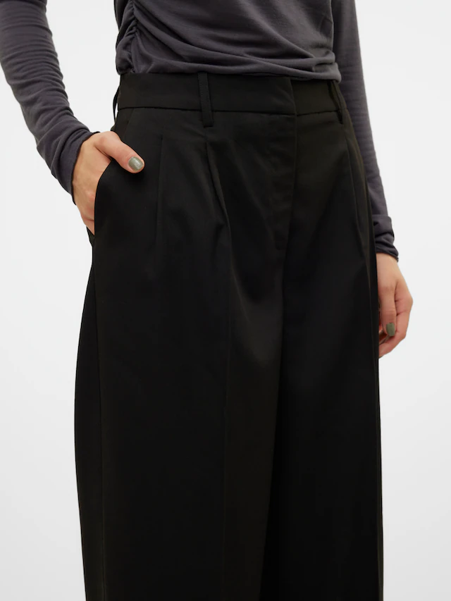 Vero Moda Anzughose »VMNILA MW LOOSE DAD PANT NOOS«