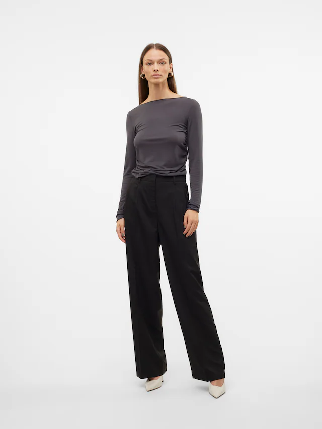 Vero Moda Anzughose »VMNILA MW LOOSE DAD PANT NOOS«