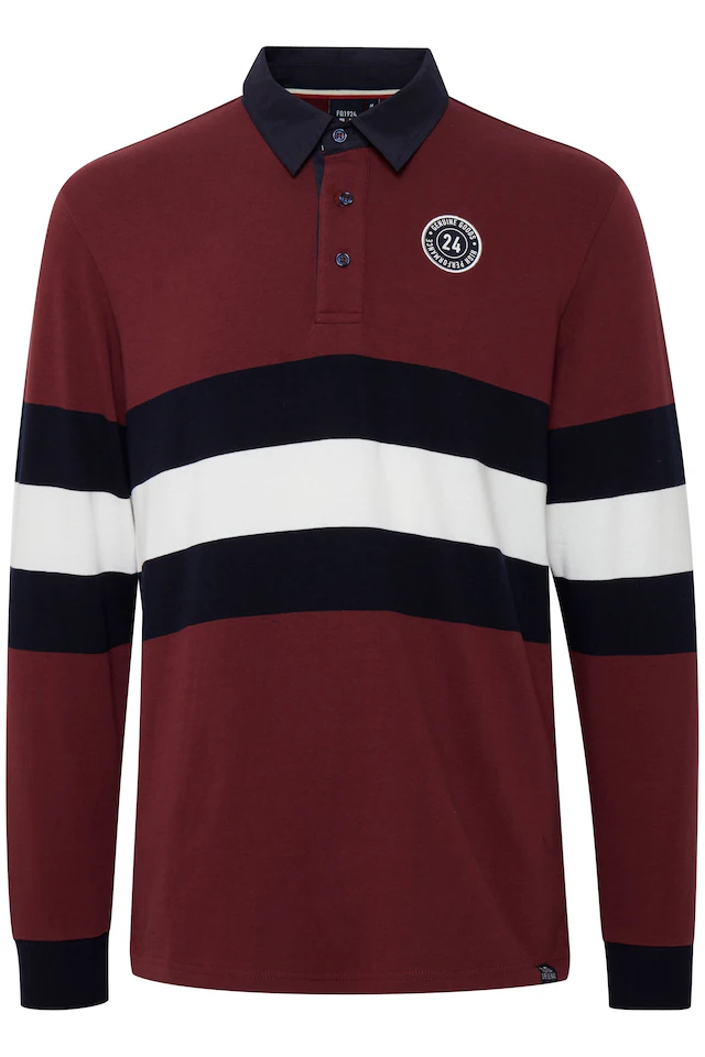 FQ1924 Langarm-Poloshirt »Langarm-Poloshirt FQMikkael«