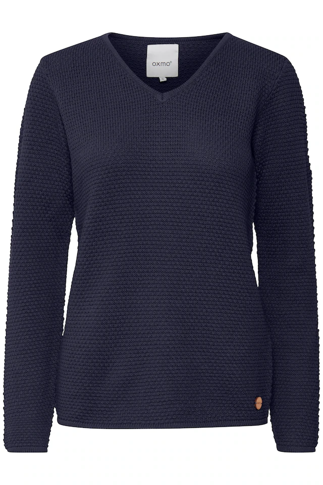 OXMO Strickfleece-Pullover »Strickpullover OXHanna«