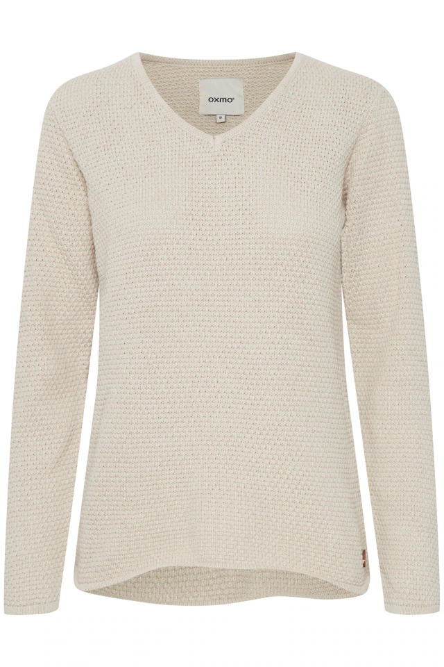 OXMO Strickfleece-Pullover »Strickpullover OXHanna«