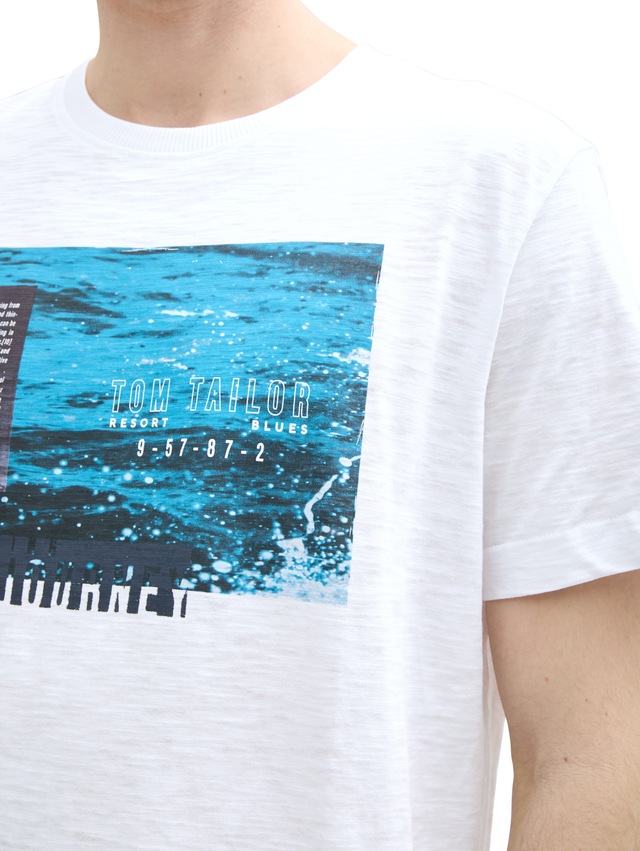 TOM TAILOR T-Shirt mit Front Print