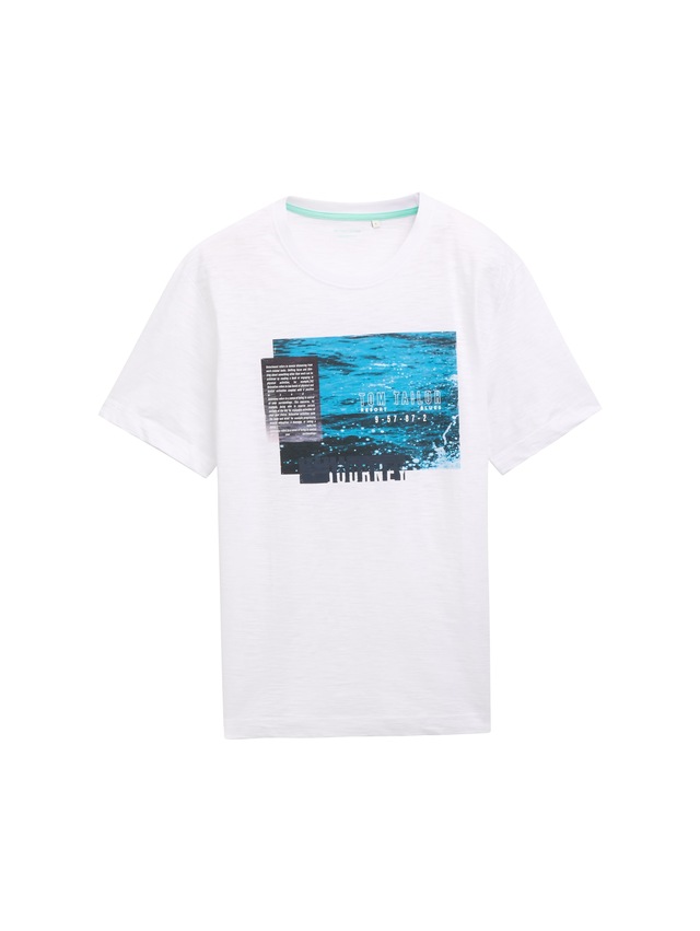 TOM TAILOR T-Shirt mit Front Print