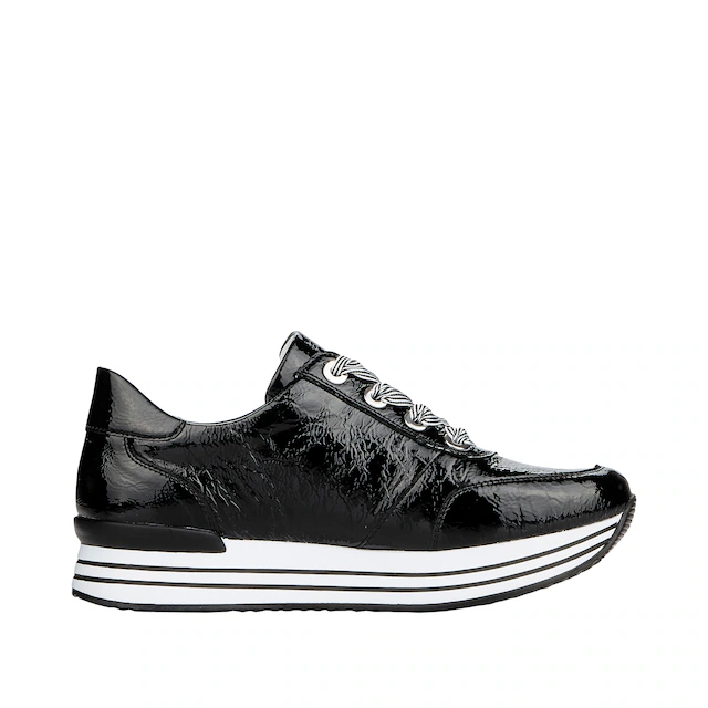 Remonte Plateausneaker , Freizeitschuh, Halbschuh, Schnürschuh mit gepolstertem Schaftrand