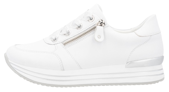 Remonte Plateausneaker , Freizeitschuh, Halbschuh, Schnürschuh mit gepolstertem Schaftrand