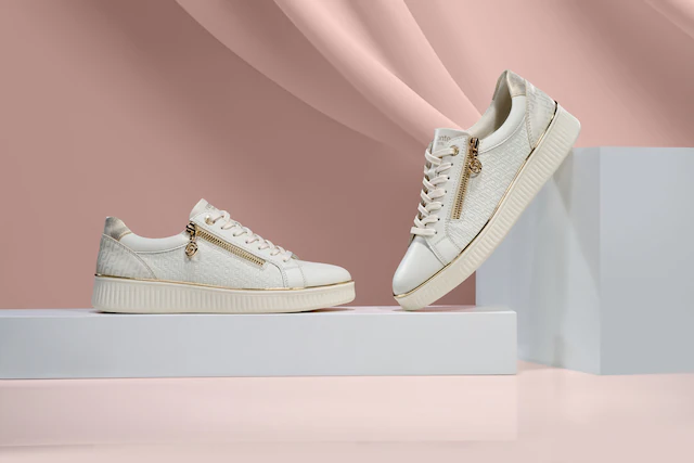 Remonte Plateausneaker , Freizeitschuh, Halbschuh, Schnürerschuh, seitlicher Reißverschluss