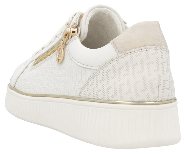 Remonte Plateausneaker , Freizeitschuh, Halbschuh, Schnürerschuh, seitlicher Reißverschluss