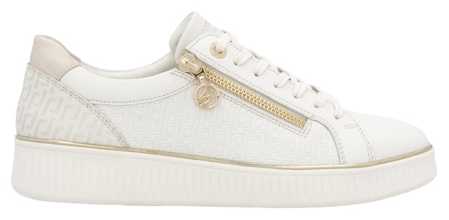 Remonte Plateausneaker , Freizeitschuh, Halbschuh, Schnürerschuh, seitlicher Reißverschluss