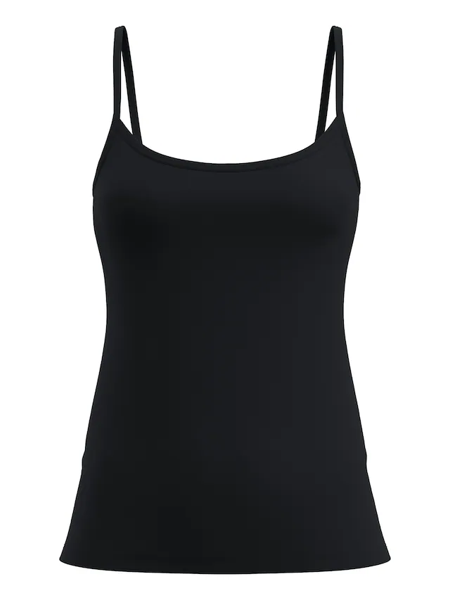 CALIDA Spaghettitop »Essential Cotton« tiefer Ausschnitt, Single Jersey Qualität, schmale Träger, weich