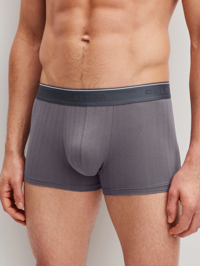 CALIDA Boxershorts »Pure & Style« maskulin, Nadelzug-Design, ohne Eingriff