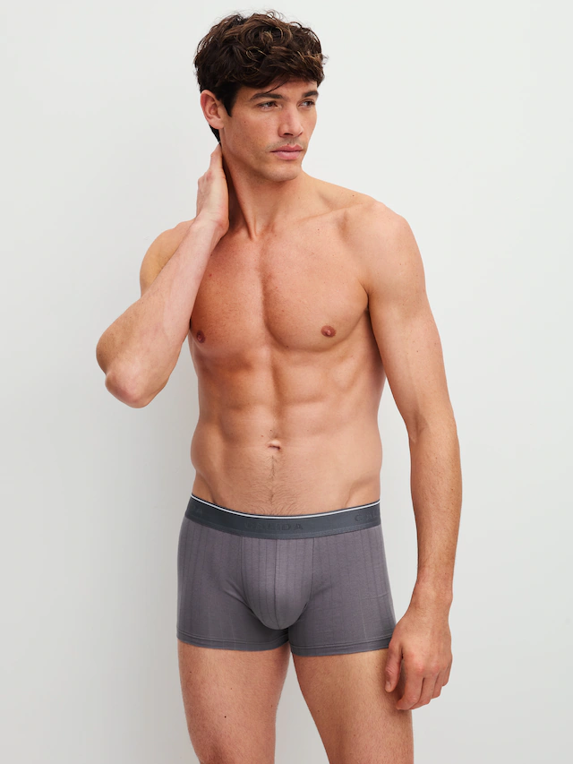 CALIDA Boxershorts »Pure & Style« maskulin, Nadelzug-Design, ohne Eingriff