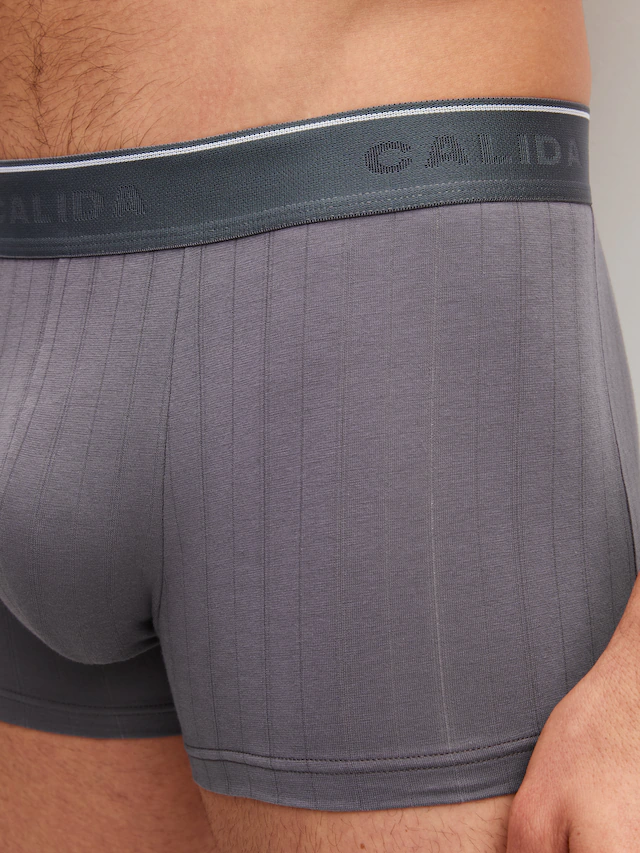 CALIDA Boxershorts »Pure & Style« maskulin, Nadelzug-Design, ohne Eingriff