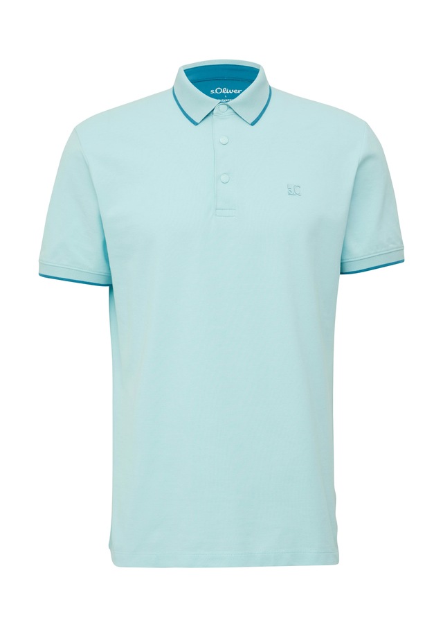 s.Oliver Poloshirt mit Kontrast-Details