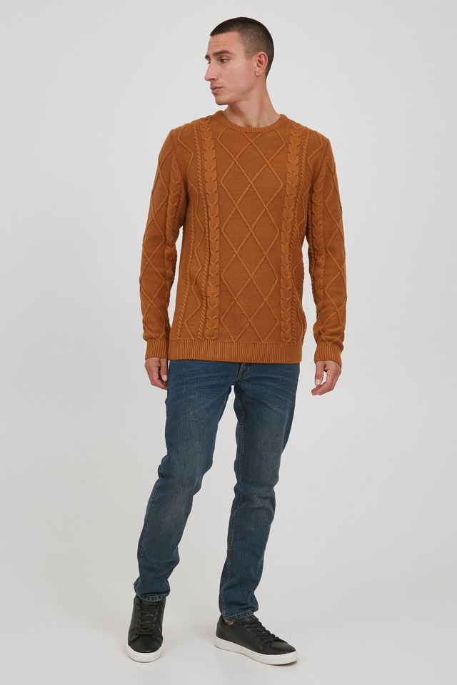 !Solid Strickfleece-Pullover »Strickpullover SDTerence«
