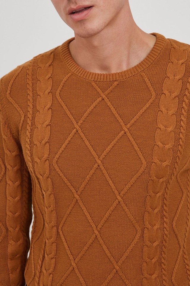 !Solid Strickfleece-Pullover »Strickpullover SDTerence«