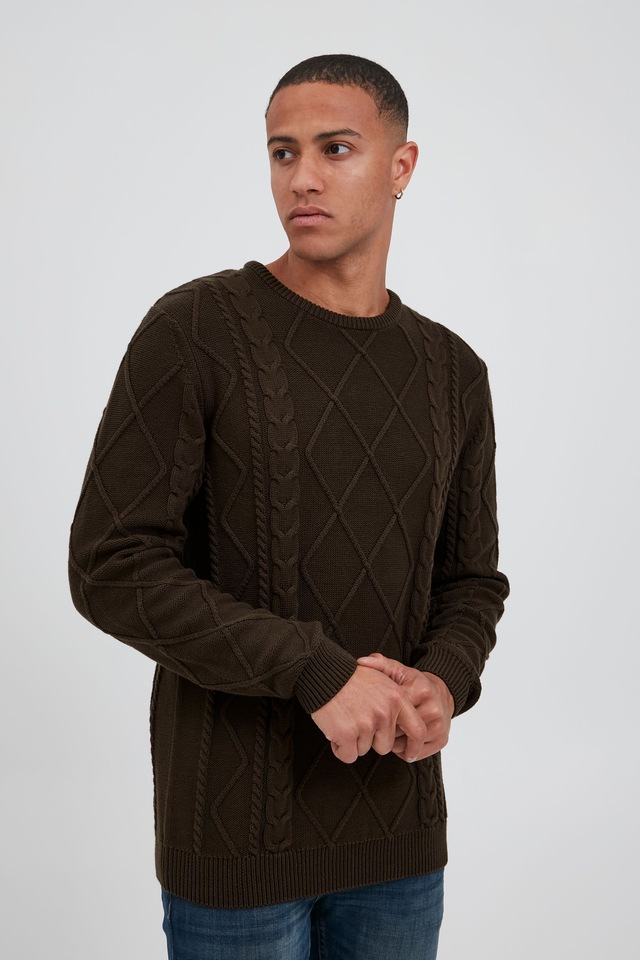 !Solid Strickfleece-Pullover »Strickpullover SDTerence«