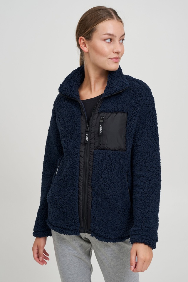 OXMO Sweatjacke »Fleecejacke OXEllin«