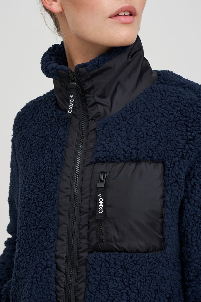 OXMO Sweatjacke »Fleecejacke OXEllin«
