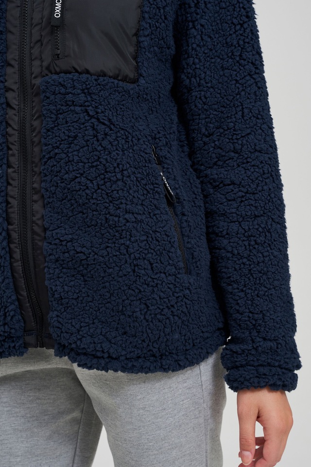 OXMO Sweatjacke »Fleecejacke OXEllin«