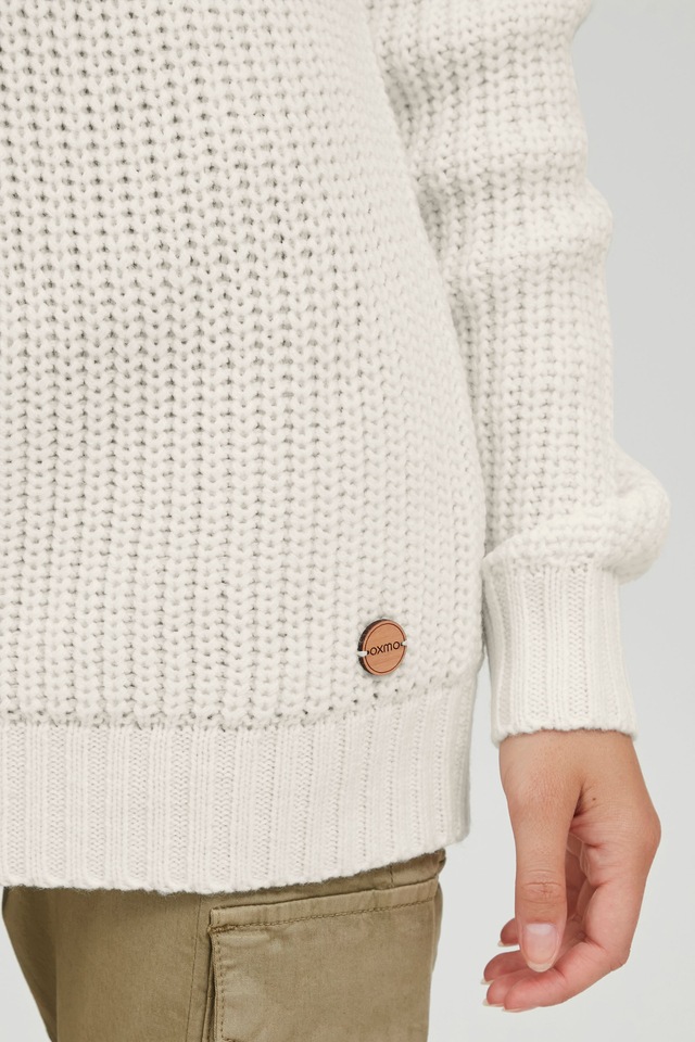 OXMO Strickfleece-Pullover »Strickpullover OXNanna«