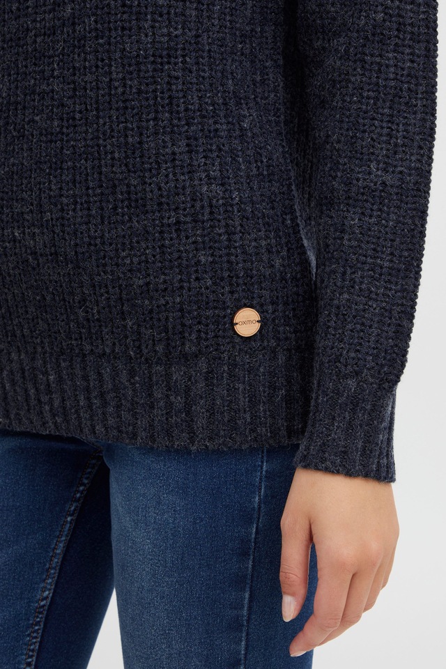 OXMO Strickfleece-Pullover »Strickpullover OXNanna«