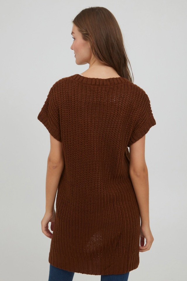 OXMO Strickfleece-Pullover »Strickpullover OXLene«