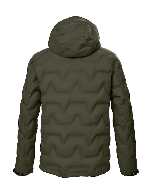Killtec Steppjacke »KOW 60 MN QLTD JCKT« Wasser- und windabweisend, atmungsaktiv, verstellbare Kapuze