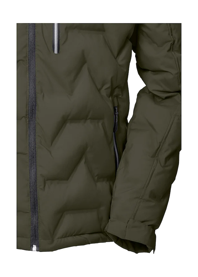 Killtec Steppjacke »KOW 60 MN QLTD JCKT« Wasser- und windabweisend, atmungsaktiv, verstellbare Kapuze