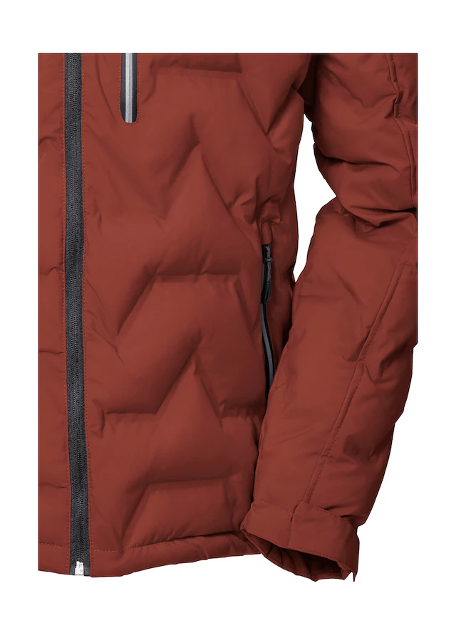 Killtec Steppjacke »KOW 60 MN QLTD JCKT« Wasser- und windabweisend, atmungsaktiv, verstellbare Kapuze