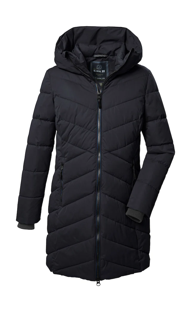 G.I.G.A. DX by killtec Steppmantel »GW 17 WMN QLTD PRK« Schmaler, wasserabweisender Damenparka mit 8.000 mm Wassersäule