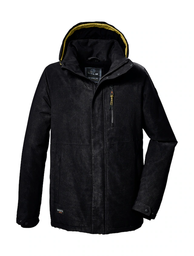 G.I.G.A. DX by killtec Funktionsjacke »GW 71 MN JCKT« Wasserdichte, atmungsaktive Winterjacke mit abnehmbarer Kapuze