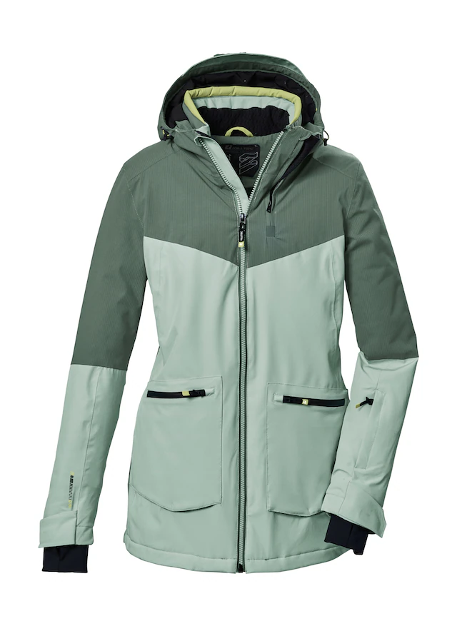 Killtec Skijacke »KSW 40 WMN SKI JCKT« Wasserdicht, atmungsaktiv, verschweißte Nähte, viele Taschen