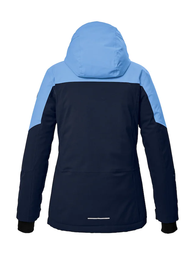 Killtec Skijacke »KSW 340 GRLS SKI JCKT« Wasserdichte Mädchenjacke mit Kapuze, Schneefang und Stauraum
