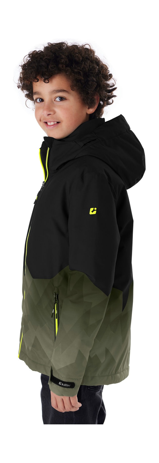Killtec Skijacke »KSW 383 BYS SKI JCKT« Wasser- und winddichte Skijacke mit verstellbarer Kapuze